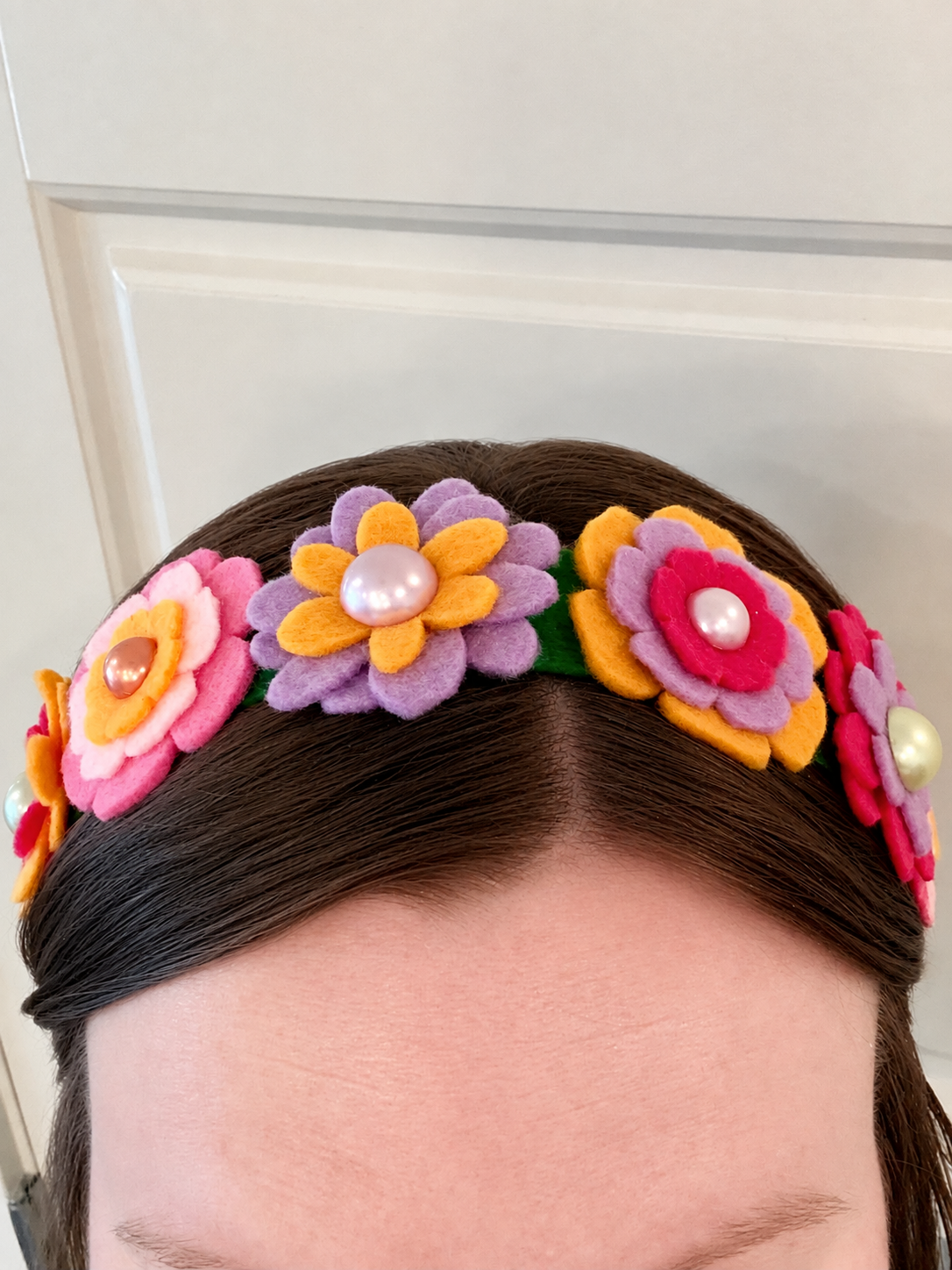 Felt Flower Crown