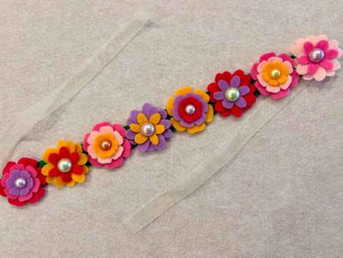 Felt Flower Crown