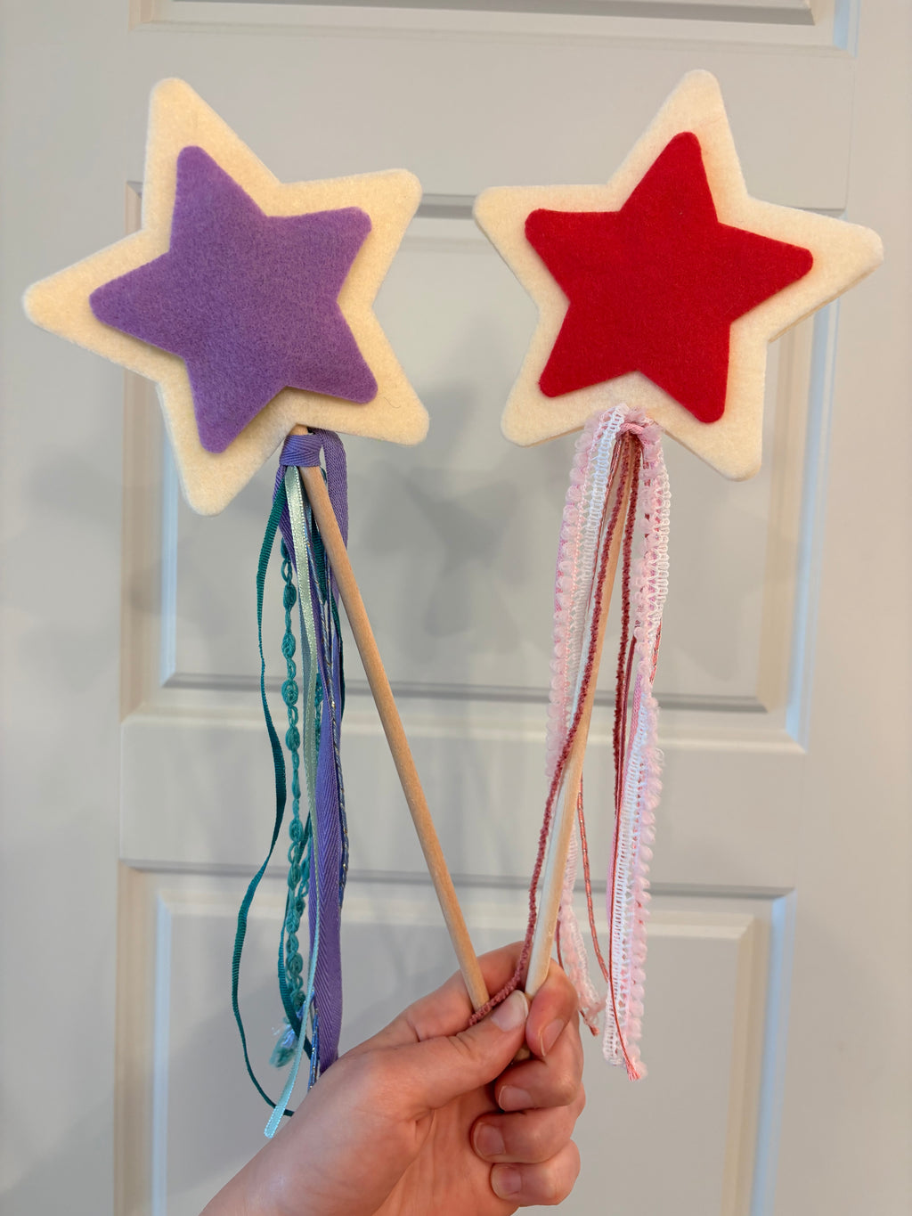 Felt Star Wands