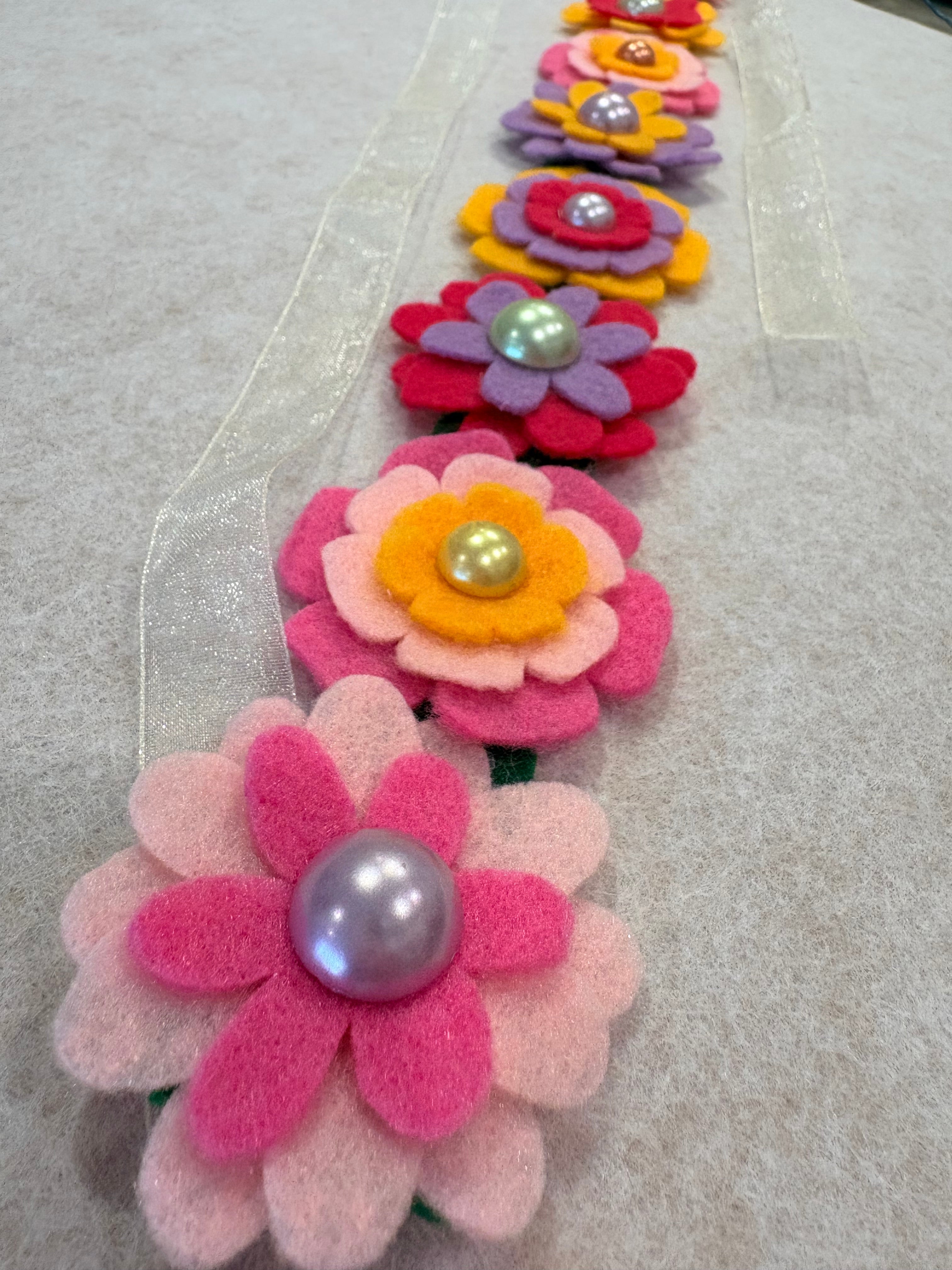 Felt Flower Crown